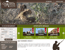 Tablet Screenshot of chasseur-dailleurs.com